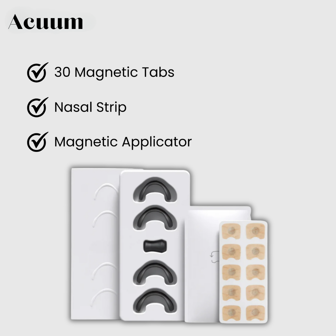 The Acuum™ Magnetic Nasal Strip Kit